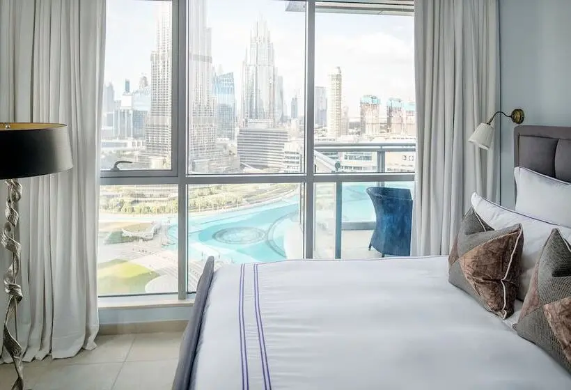 آپارتمان 4 خوابه, Dream Inn Apartments Burj Residences Burj Khalifa View