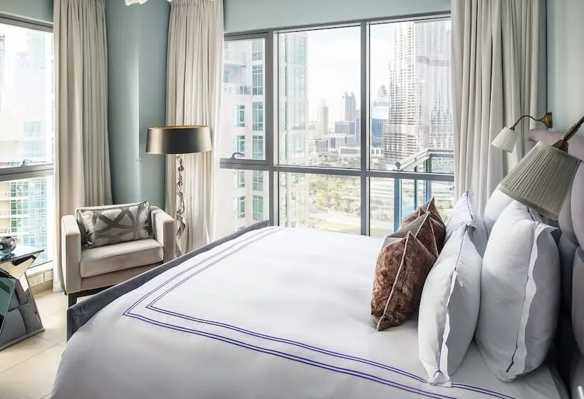 آپارتمان 4 خوابه, Dream Inn Apartments Burj Residences Burj Khalifa View