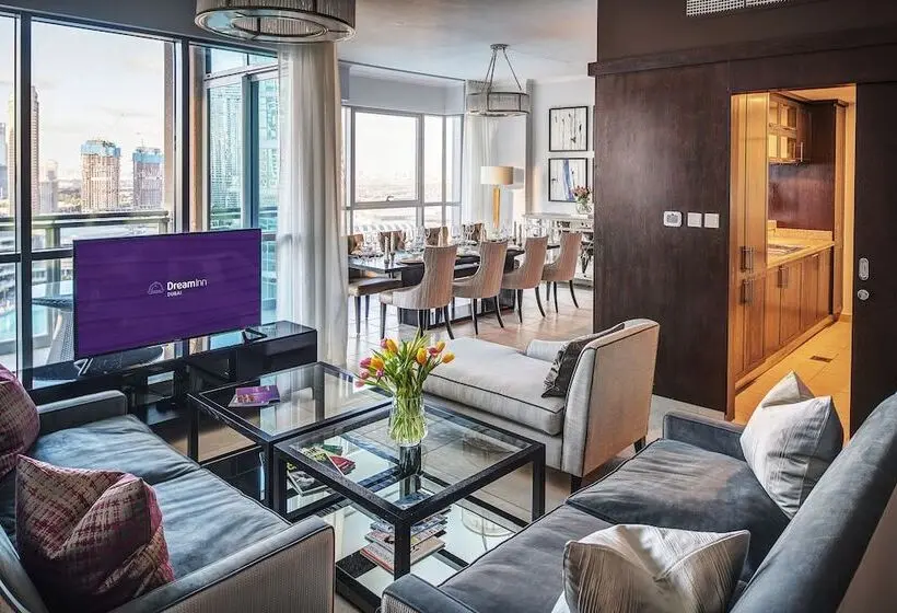 آپارتمان 4 خوابه, Dream Inn Apartments Burj Residences Burj Khalifa View