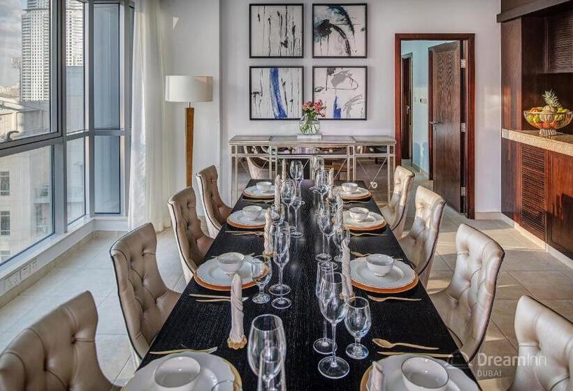 آپارتمان 1 خوابه, Dream Inn Apartments   Burj Residences Burj Khalifa View