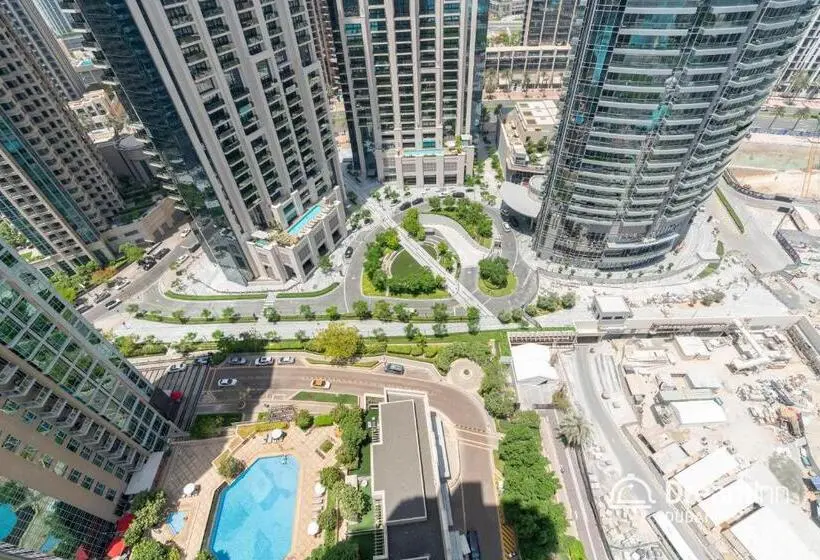 آپارتمان 2 خوابه, Dream Inn Apartments Burj Residences Burj Khalifa View