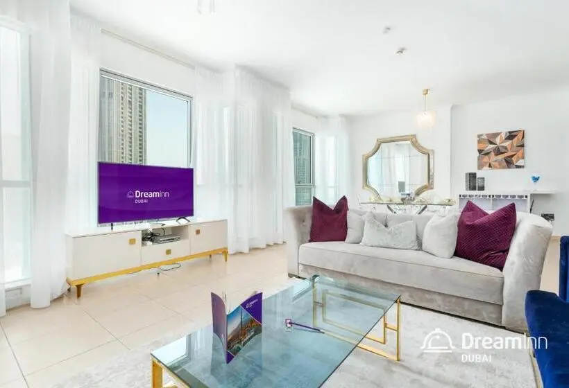 آپارتمان 2 خوابه, Dream Inn Apartments Burj Residences Burj Khalifa View