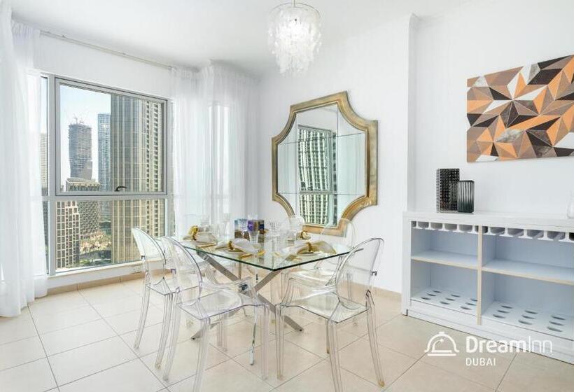 آپارتمان 2 خوابه, Dream Inn Apartments   Burj Residences Burj Khalifa View
