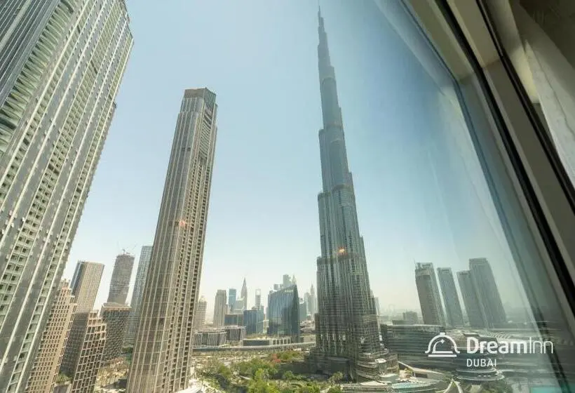 آپارتمان 2 خوابه, Dream Inn Apartments Burj Residences Burj Khalifa View