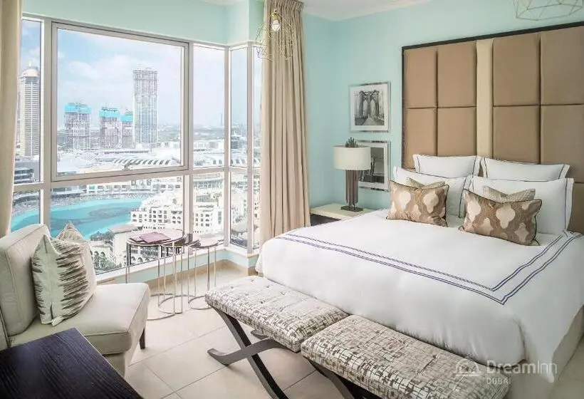 آپارتمان 1 خوابه, Dream Inn Apartments Burj Residences Burj Khalifa View