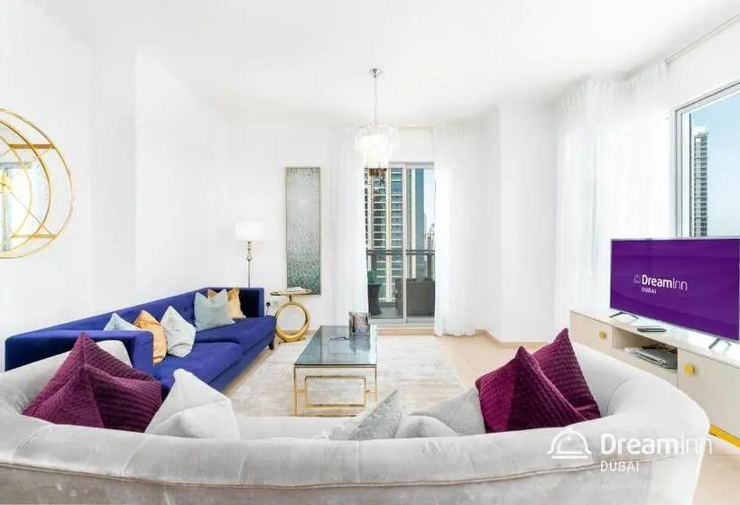 آپارتمان 2 خوابه, Dream Inn Apartments Burj Residences Burj Khalifa View