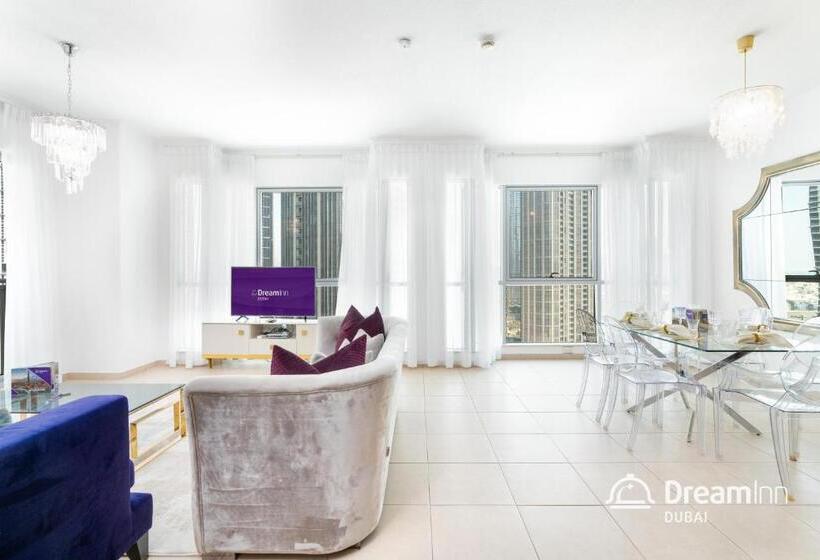 آپارتمان 2 خوابه, Dream Inn Apartments   Burj Residences Burj Khalifa View