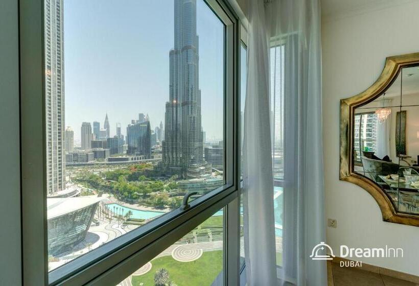 آپارتمان 2 خوابه, Dream Inn Apartments   Burj Residences Burj Khalifa View