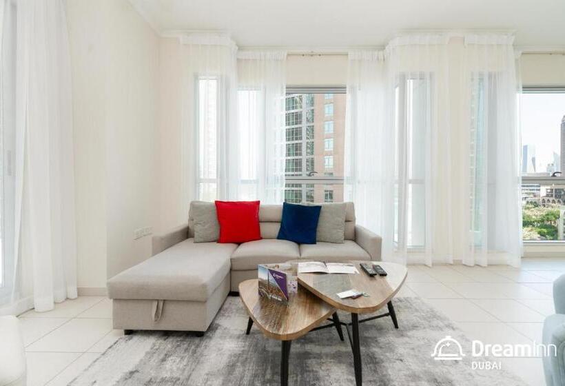 آپارتمان سوپریور 1 خوابه, Dream Inn Apartments   Burj Residences Burj Khalifa View