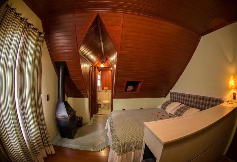 4인용 수피리어 룸, Chalé Alto Da Serra   Pousada & Wellness Spa