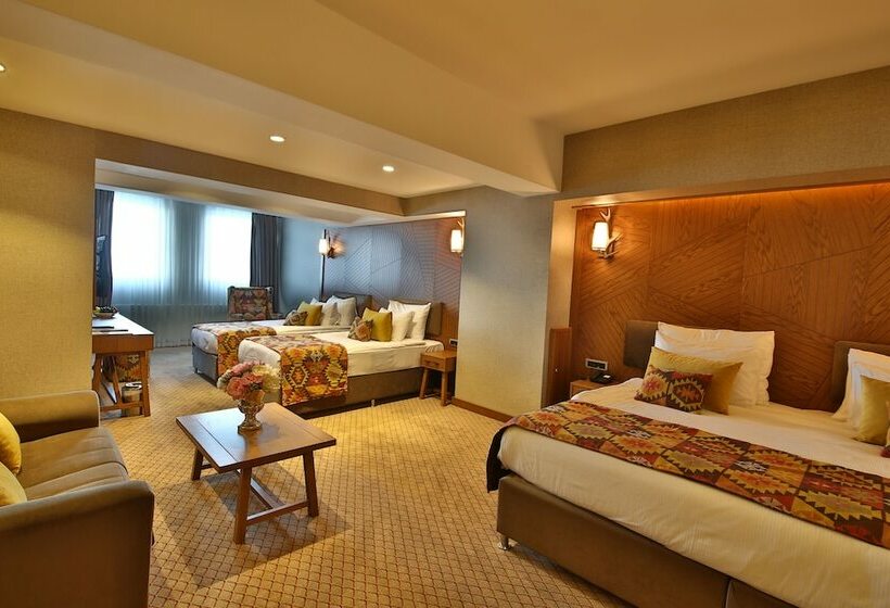 اتاق سوپریور چهار تخته, Bof Hotels Uludağ Ski & Luxury Resort All Inclusive