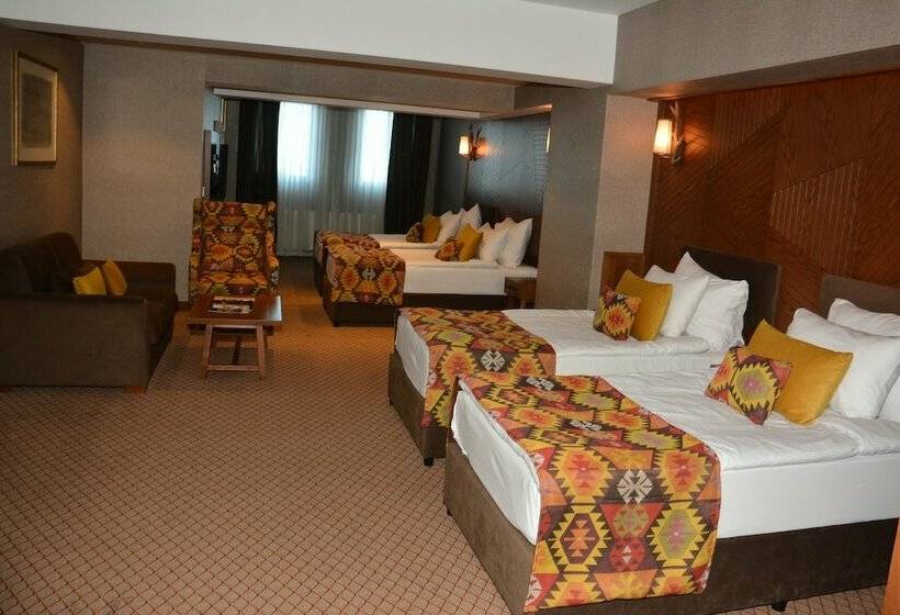 اتاق سوپریور چهار تخته, Bof Hotels Uludağ Ski & Luxury Resort All Inclusive