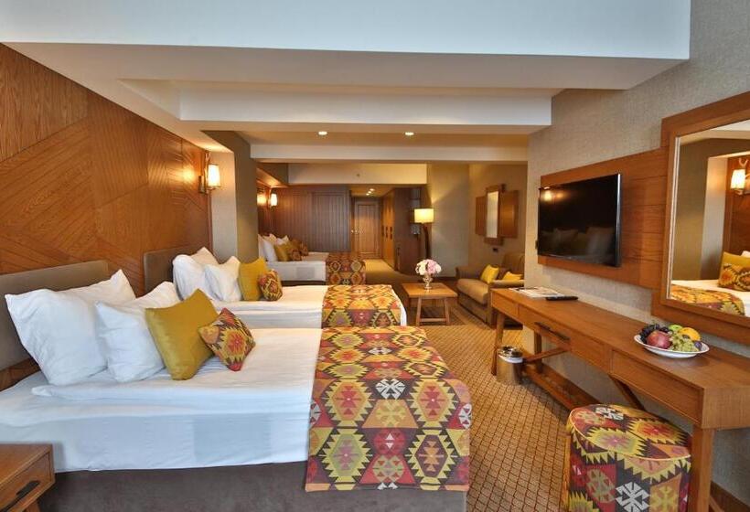 اتاق سوپریور چهار تخته, Bof Hotels Uludağ Ski & Luxury Resort All Inclusive