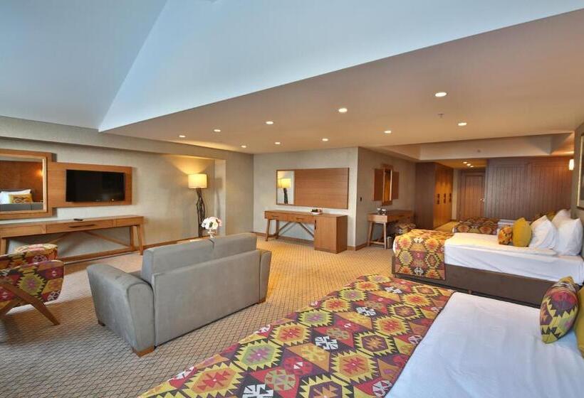 اتاق سوپریور چهار تخته, Bof Hotels Uludağ Ski & Luxury Resort All Inclusive
