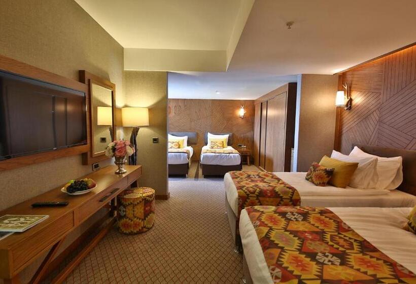 اتاق سوپریور چهار تخته, Bof Hotels Uludağ Ski & Luxury Resort All Inclusive