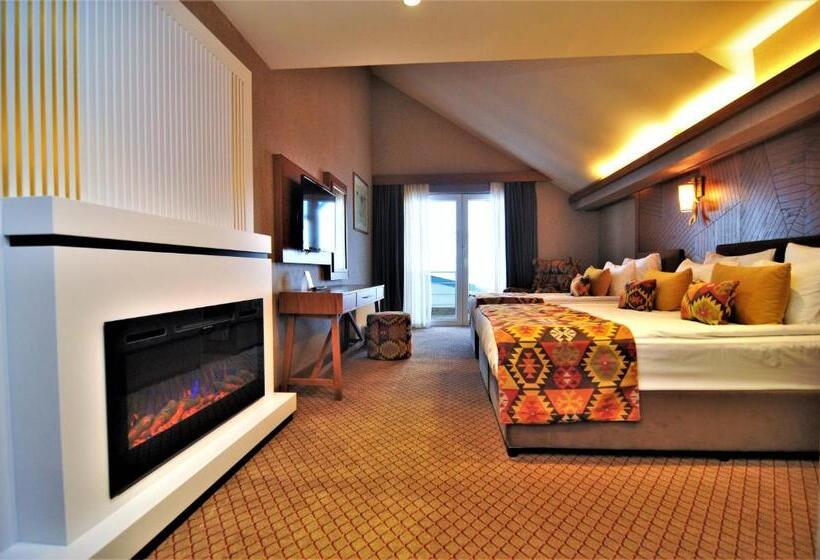 اتاق لوکس سه تخته, Bof Hotels Uludağ Ski & Luxury Resort All Inclusive