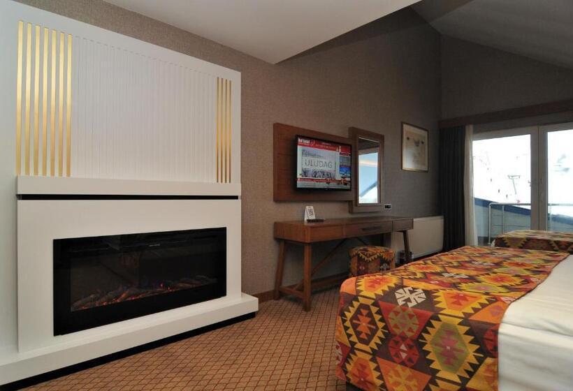 اتاق لوکس سه تخته, Bof Hotels Uludağ Ski & Luxury Resort All Inclusive