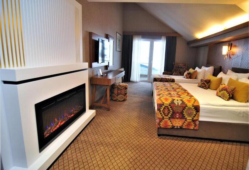 اتاق لوکس سه تخته, Bof Hotels Uludağ Ski & Luxury Resort All Inclusive
