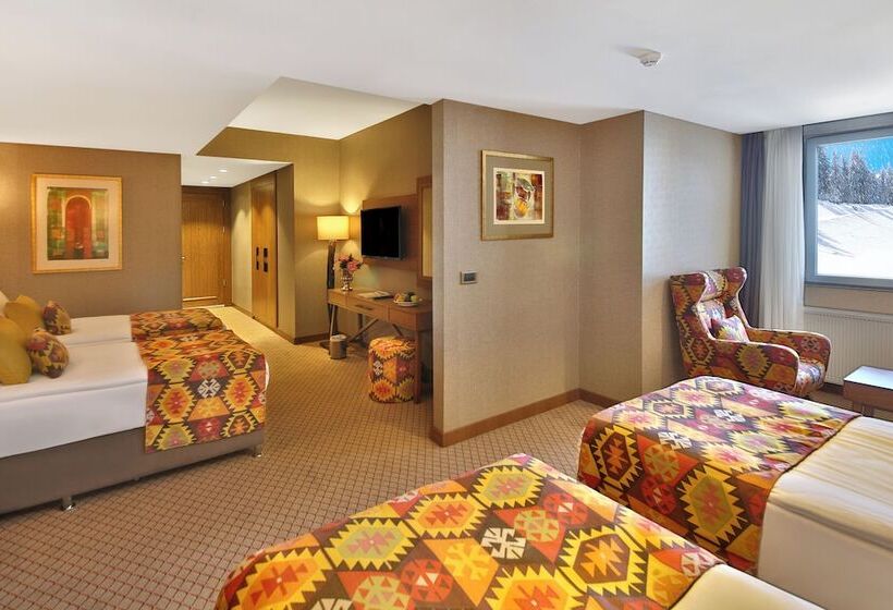اتاق سوپریور چهار تخته, Bof Hotels Uludağ Ski & Luxury Resort All Inclusive