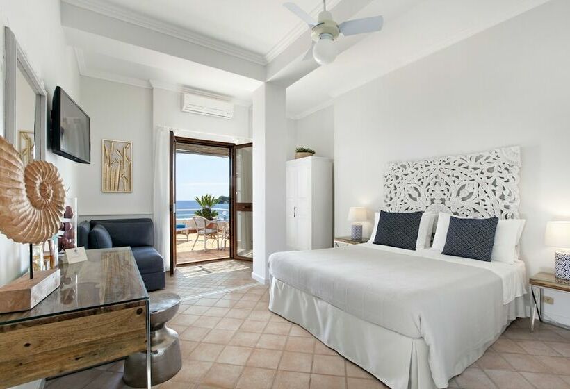غرفة سوبيريور مطلّة علي البحر, Il Cefalo Hotel & Restaurant