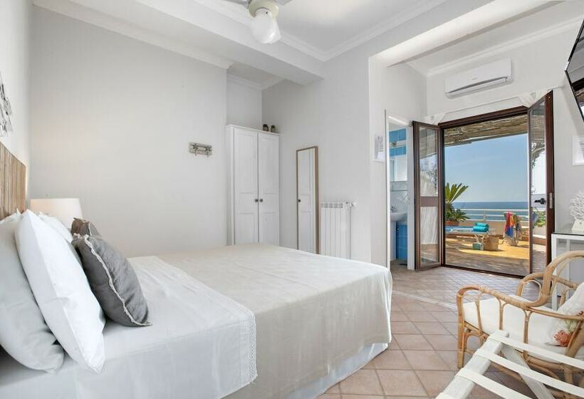 غرفة سوبيريور مطلّة علي البحر, Il Cefalo Hotel & Restaurant