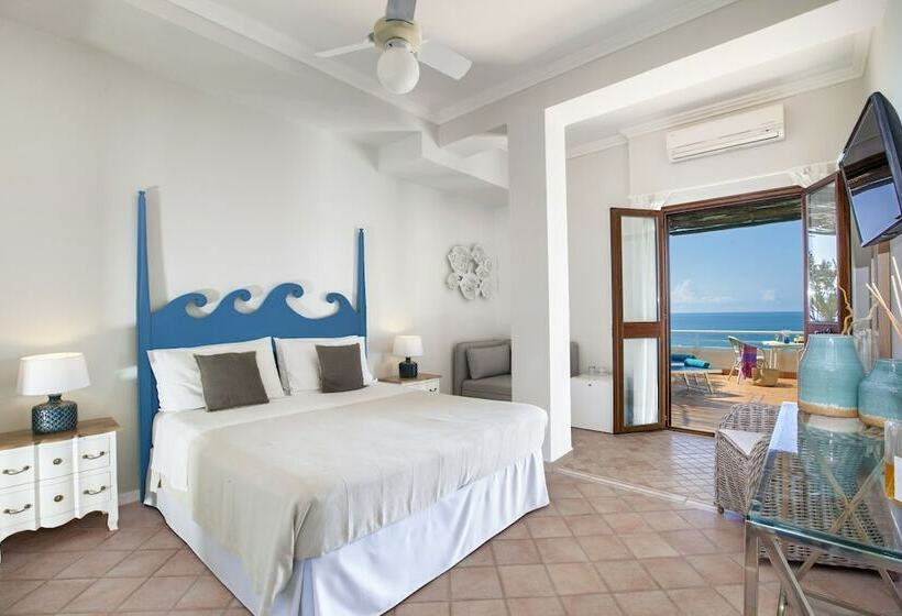 غرفة سوبيريور مطلّة علي البحر, Il Cefalo Hotel & Restaurant