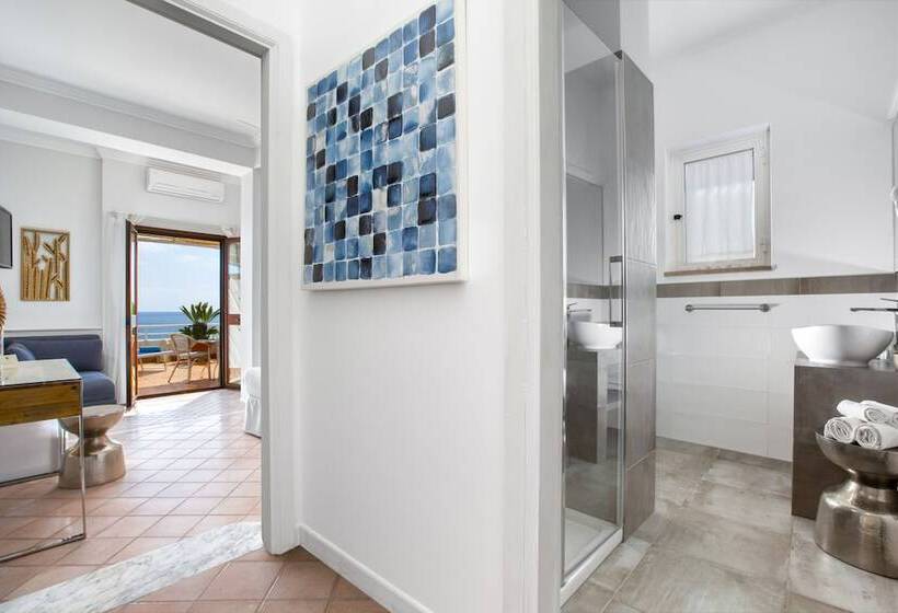 غرفة سوبيريور مطلّة علي البحر, Il Cefalo Hotel & Restaurant