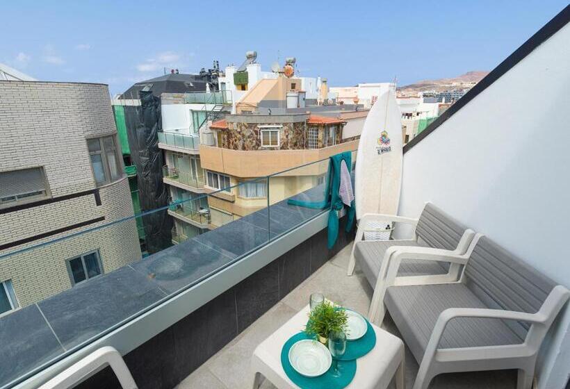 １ベッドルームドゥプレックスアパートメント, Tusity Yeah Apartments