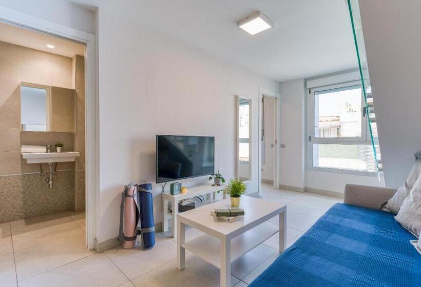 １ベッドルームドゥプレックスアパートメント, Tusity Yeah Apartments