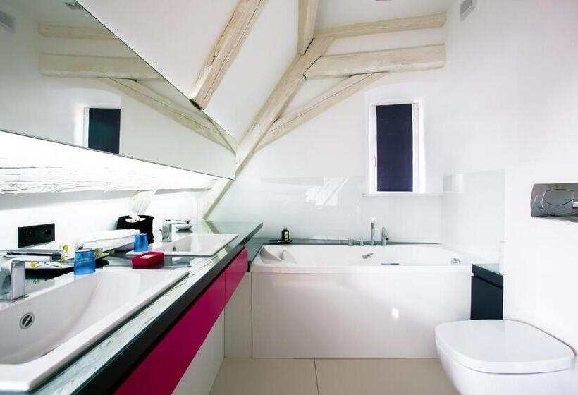 带1个卧室的公寓, Le B. Suites, Chambres & Restaurant