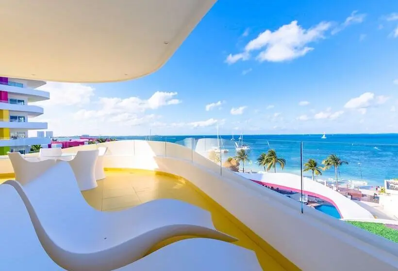 海の見えるマスタースイートルーム, Temptation At The Tower Cancún Resort   All Inclusive   Adults Only