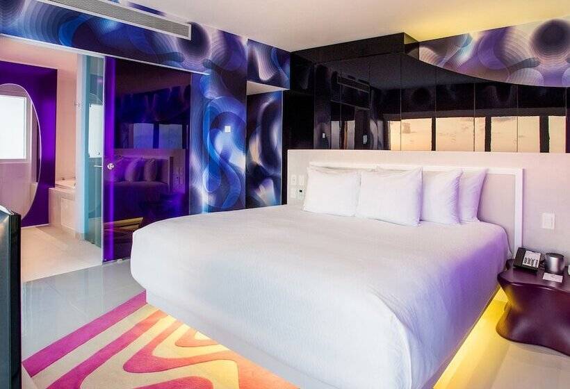 סוויטת מאסטר נוף לים, Temptation At The Tower Cancún Resort   All Inclusive   Adults Only