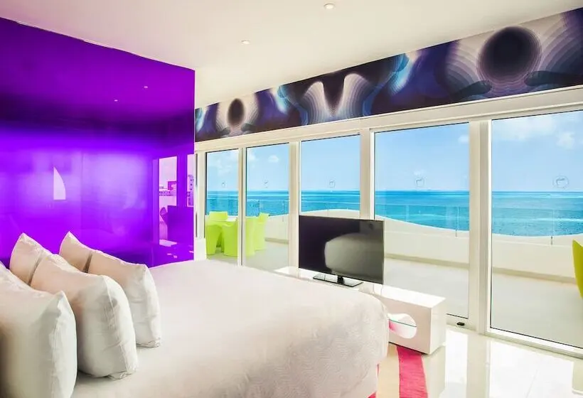 海の見えるマスタースイートルーム, Temptation At The Tower Cancún Resort   All Inclusive   Adults Only