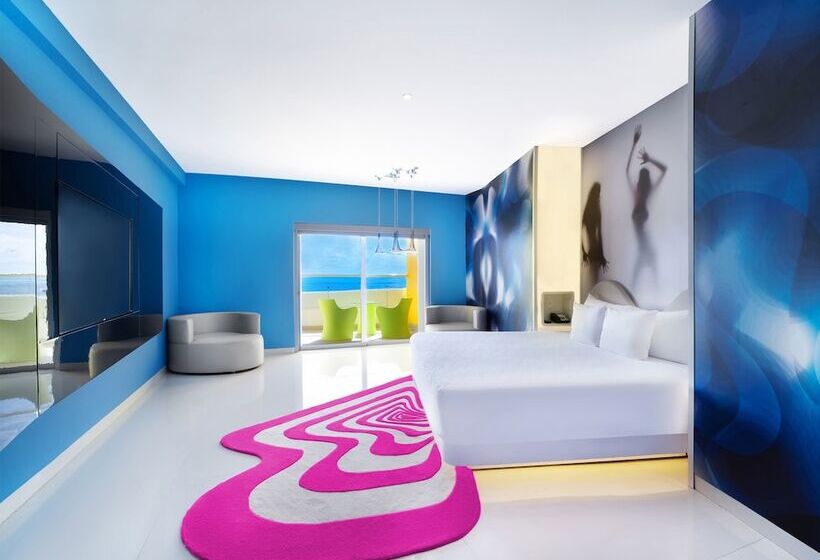 스탠다드 룸 바다 전망, Temptation At The Tower Cancún Resort   All Inclusive   Adults Only