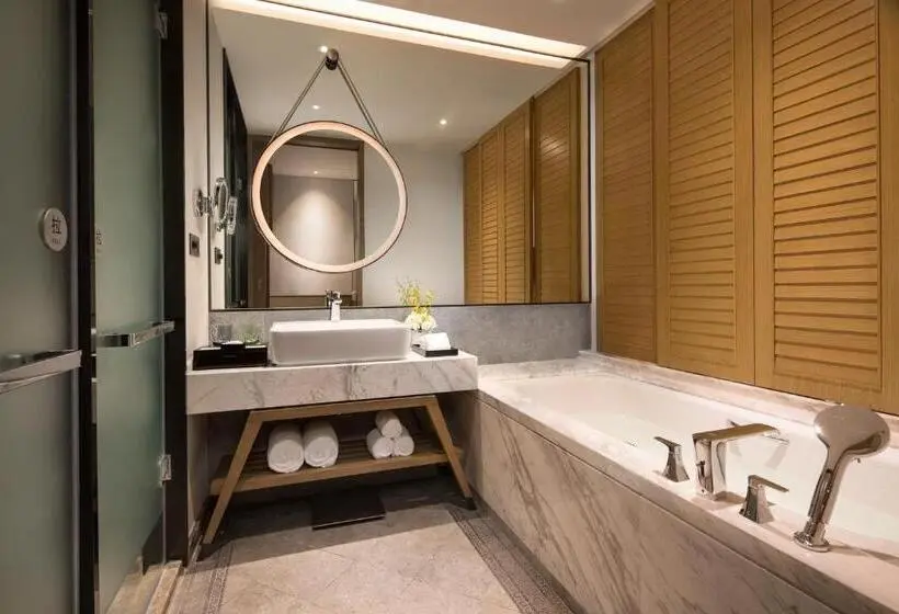 オーシャンビューデラックスルーム, Crowne Plaza Qingdaoorientalmoviemetropolis, An Ihg