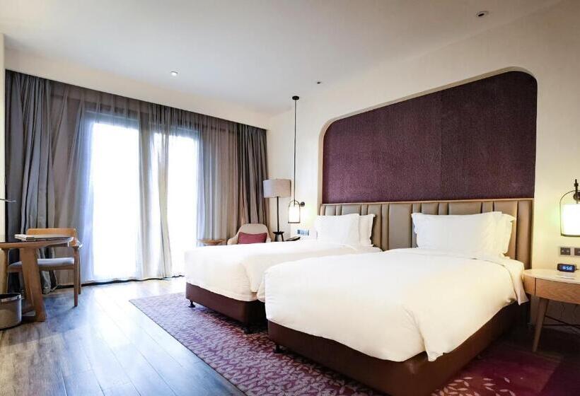 Pokój Standard Widok Morze, Crowne Plaza Qingdaoorientalmoviemetropolis, An Ihg