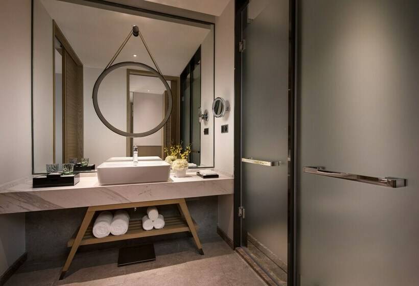 프리미엄 룸, Crowne Plaza Qingdaoorientalmoviemetropolis, An Ihg