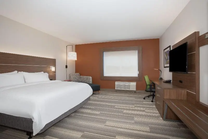 キングサイズベッドのスタンダードルーム, Holiday Inn Express & Suites Sioux City North   Event Center, An Ihg