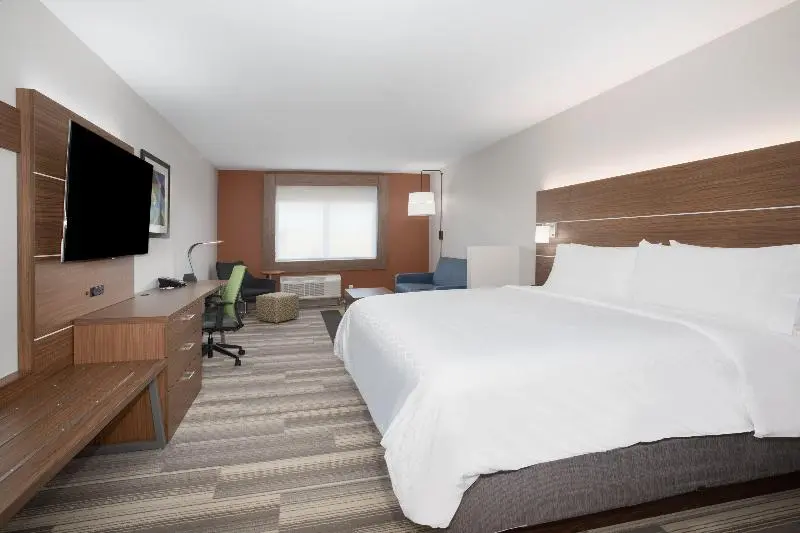 キングサイズベッドのスイートルーム, Holiday Inn Express & Suites Sioux City North   Event Center, An Ihg