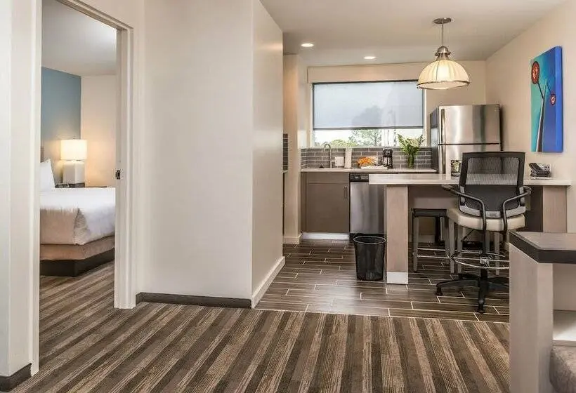 キングサイズベッドのスイートルーム, Hyatt House Raleigh/rdu/brier Creek