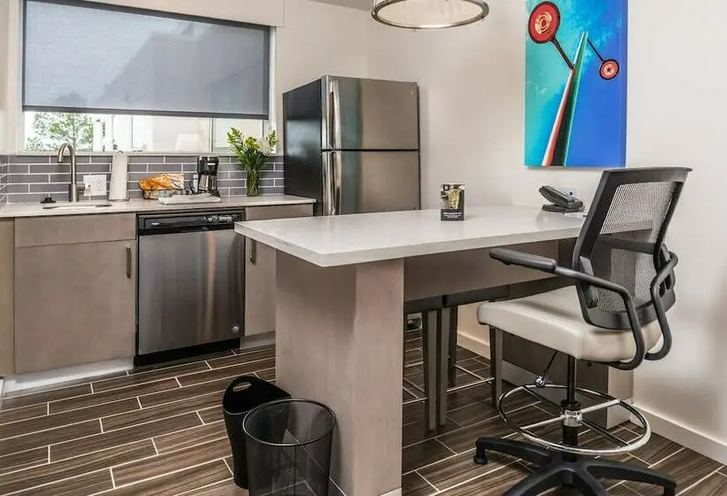 キングサイズベッドのスイートルーム, Hyatt House Raleigh/rdu/brier Creek