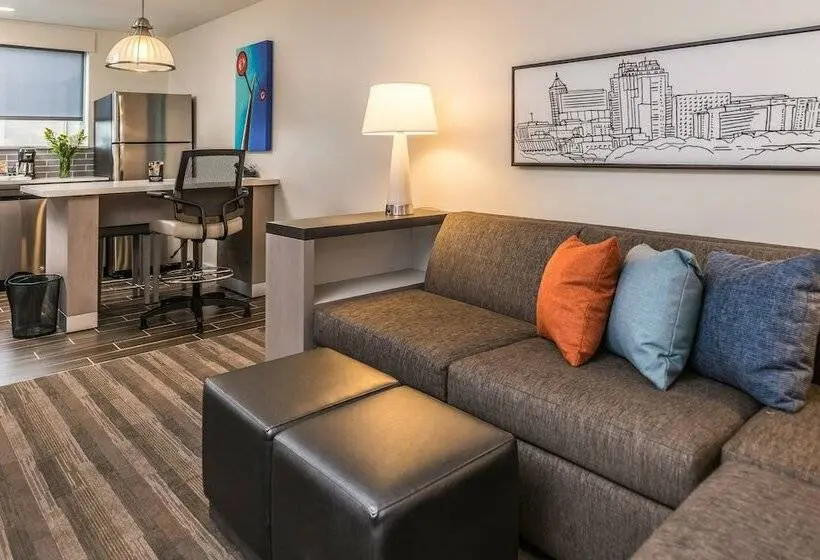 キングサイズベッドのスイートルーム, Hyatt House Raleigh/rdu/brier Creek