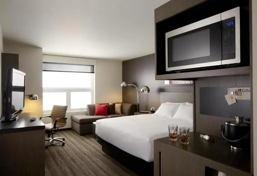 キングサイズベッドのスタンダードルーム, Hyatt House Raleigh/rdu/brier Creek