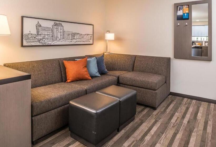 스탠다드 룸 퀸사이즈 침대, Hyatt House Raleigh/rdu/brier Creek