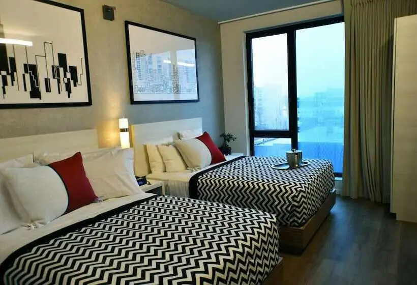 ２ダブルベッドのスタンダードルーム, Insignia Hotel Brooklyn, Ascend Hotel Collection