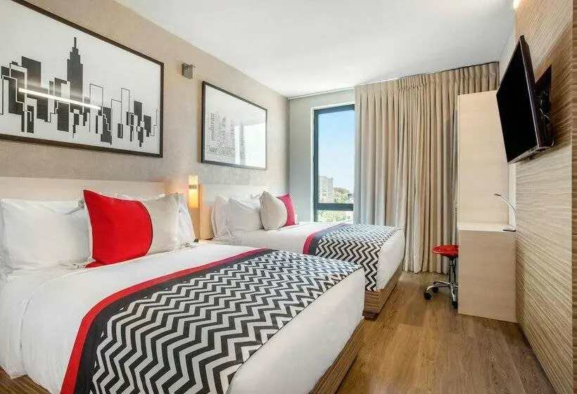 ２ダブルベッドのスタンダードルーム, Insignia Hotel Brooklyn, Ascend Hotel Collection