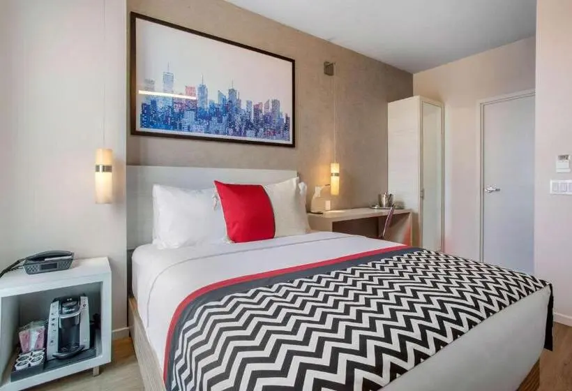 キングサイズベッドのスタンダードルーム, Insignia Hotel Brooklyn, Ascend Hotel Collection