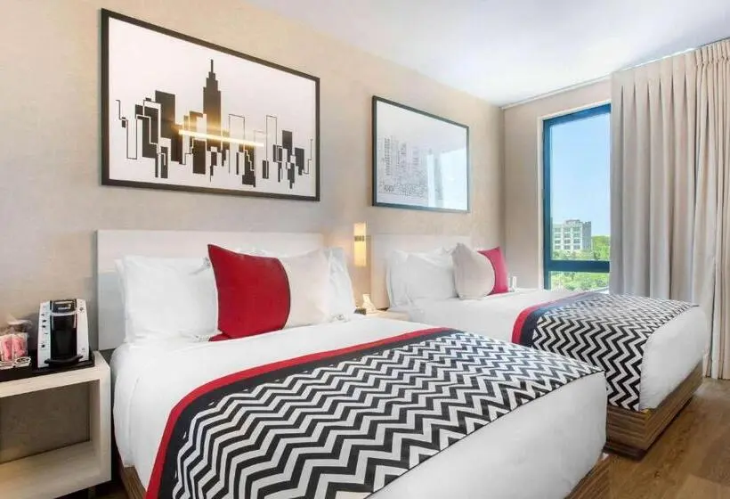 ２ダブルベッドのスタンダードルーム, Insignia Hotel Brooklyn, Ascend Hotel Collection