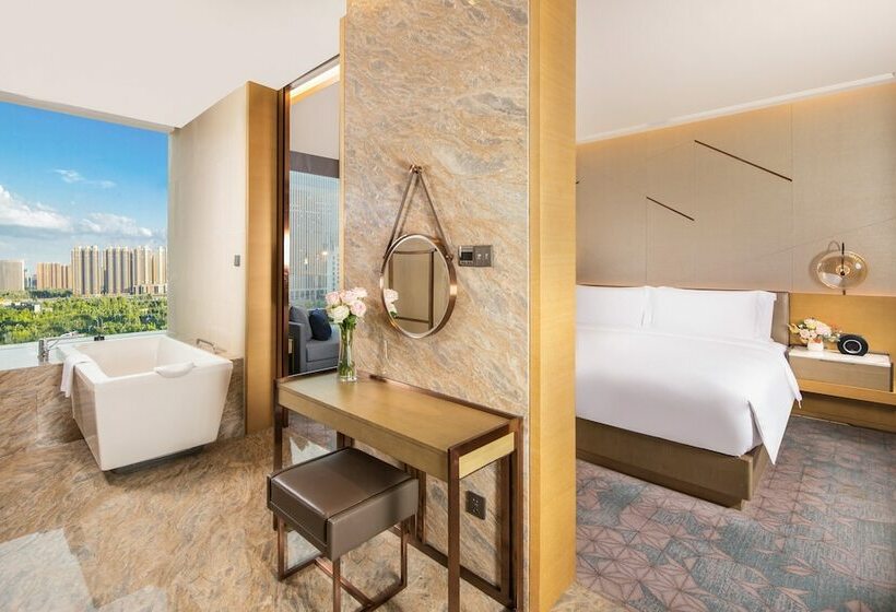 클래식 룸 더블 침대, Intercontinental Taiyuan, An Ihg
