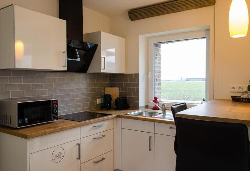 침실 1개 테라스 아파트, Bingers Kleine Scheune